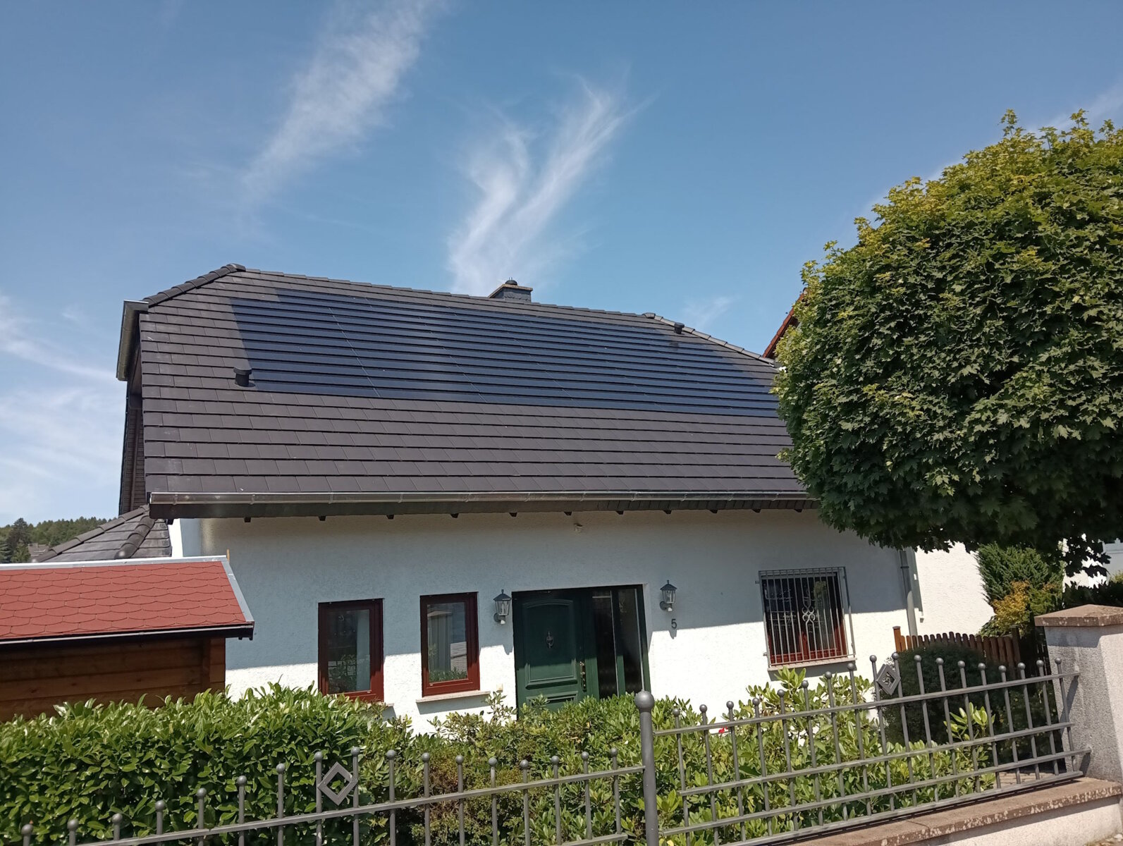 Solaranlage Nachher